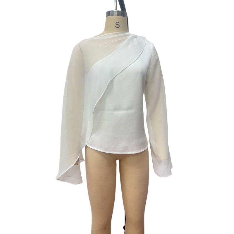 Summer Clothing Wholesale - Europese Amerikaanse dameskleding Nieuw chiffon shirt