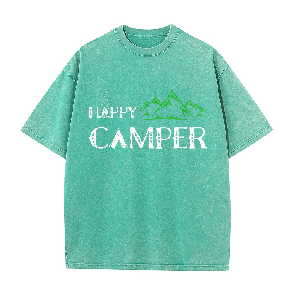 Happy Camper Camping T-Shirt v - Summer Clothing Women Canada recensie en prijs