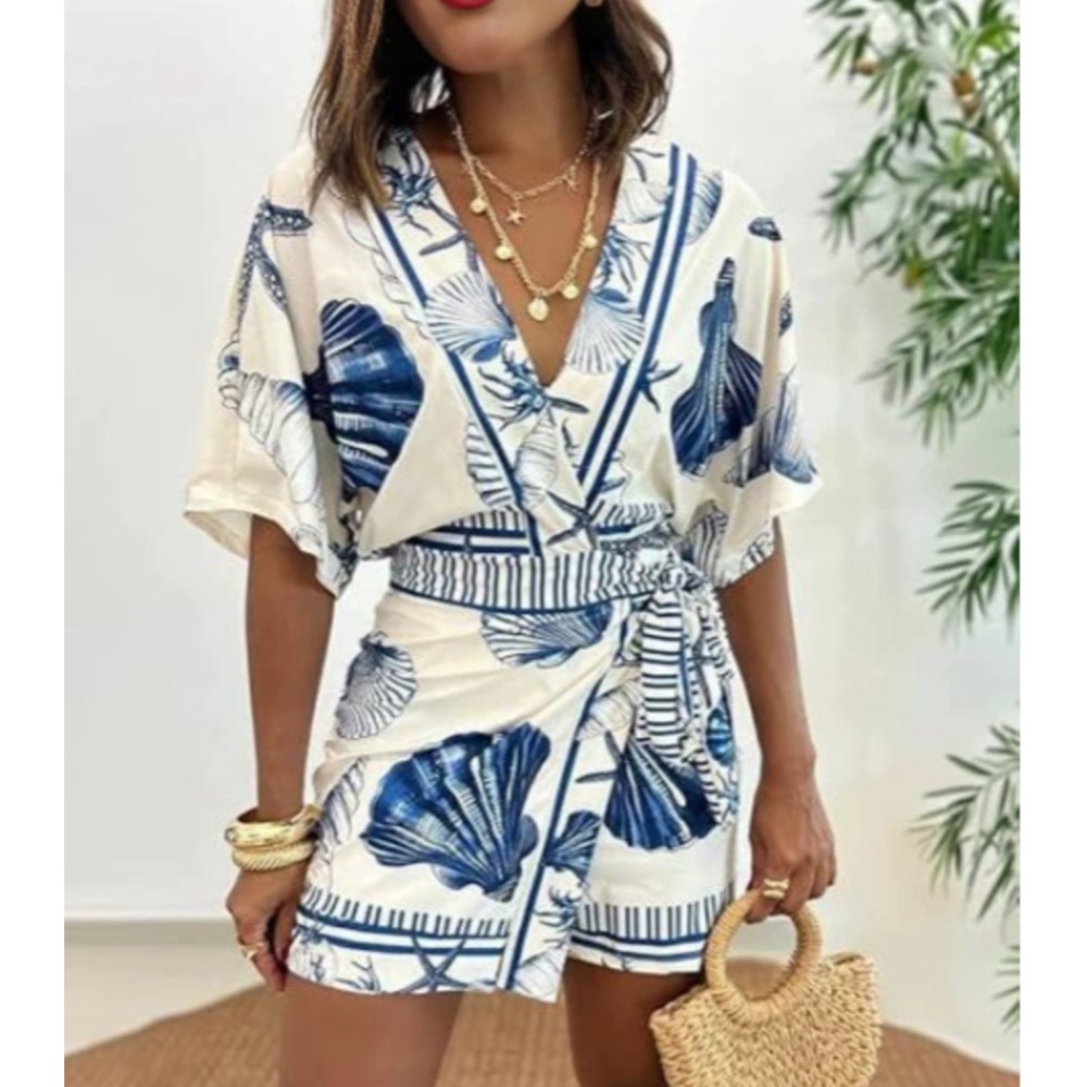 Mode Gedrukt Korte Mouw Dames  - Summer Zara recensie en prijs