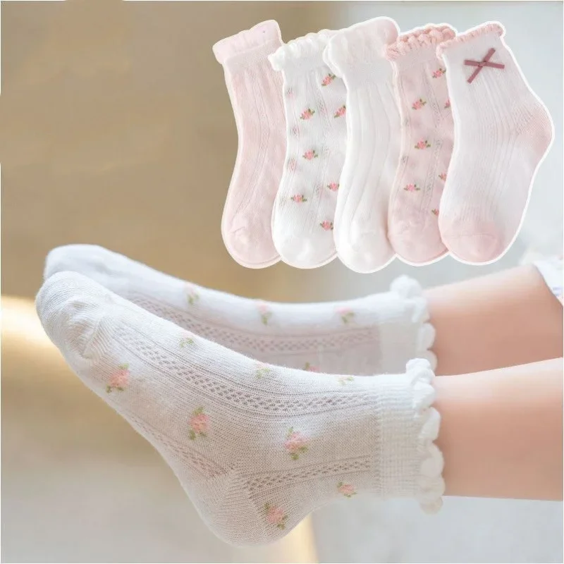 Kindersokken 5 paar/partij Len - Summer Clothing Baby Girl recensie en prijs
