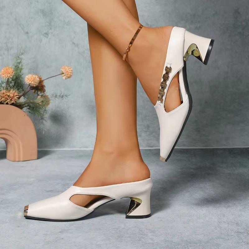 Dameshoge hakken slippers, chu - Summer Clothing Stores recensie en prijs