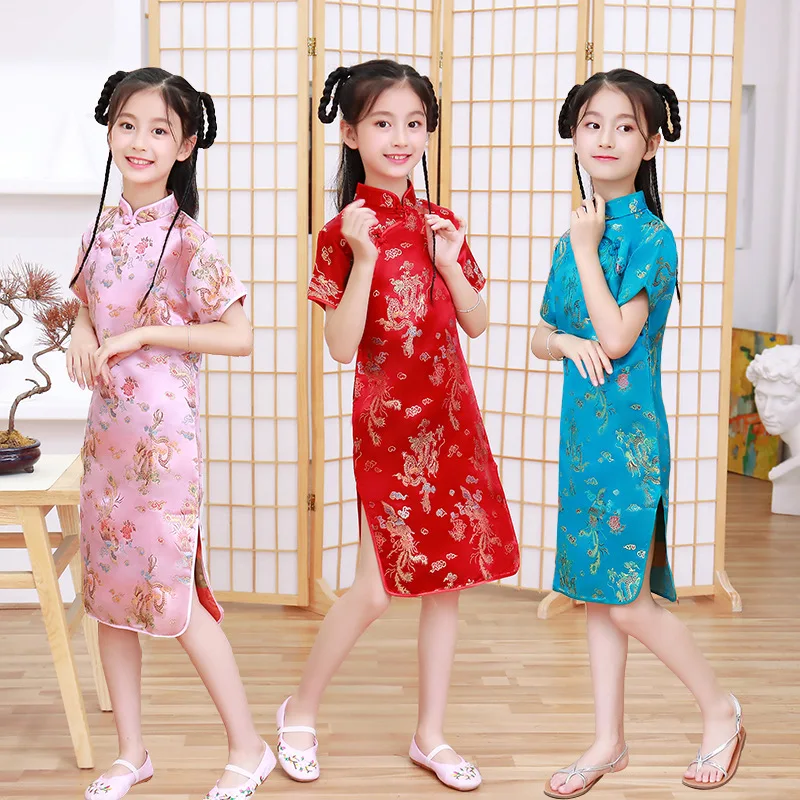 Summer Children's Cheongsam Mo - Summer Clothing Baby Girl recensie en prijs