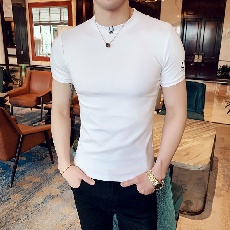 Zwarte T-shirt Voor Mannen Vla - Summer Clothing Wholesale recensie en prijs